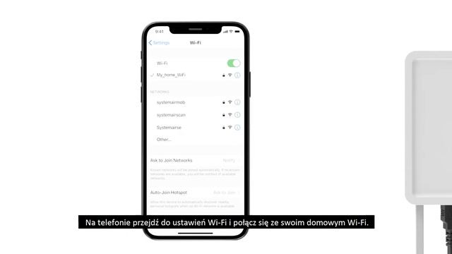 Systemair SAVE| Podłączenie modułu IAM za pomocą Hotspot