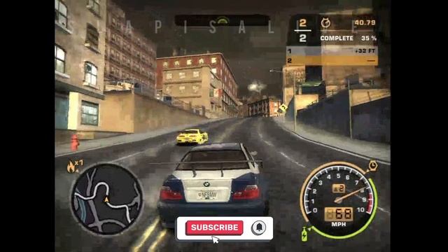 Bmw vs supra || bmw m4 gtr vs supra mk4 in nfs most wanted 2005 high quality HDR, RTX pc gameplay