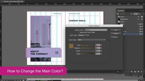 Business Plan: InDesign Template