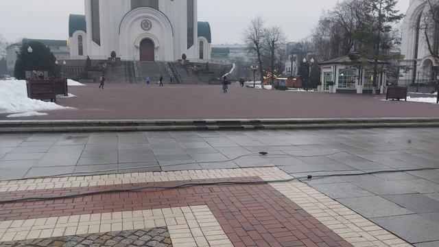 Náměstí Vítězství, Kaliningrad, Ruská Federace.