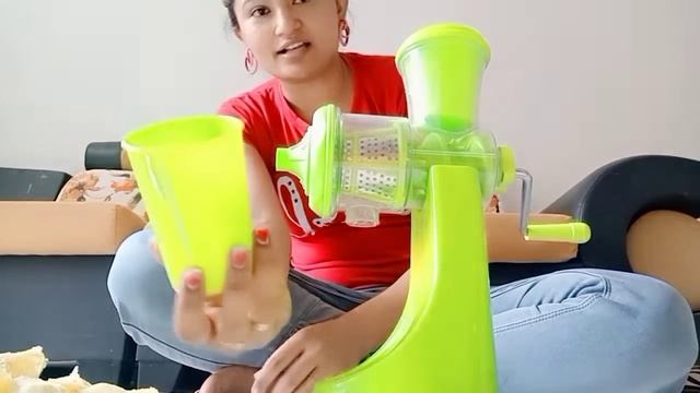 Mini hand juicer manual ,how to make juice full review live DEMO