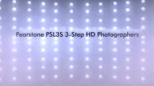 Pearstone PSL3S 3-Step HD Photographers Ladder With Wheels