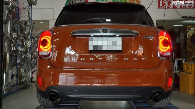 MINI Cooper S Countryman F60 year 2021 ✅ EXHAUST SYSTEM MINI F60 COUNTRYMAN S / JCW ✅  คันที่ 2 ✌