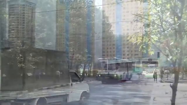 Buses in Moscow, Russia