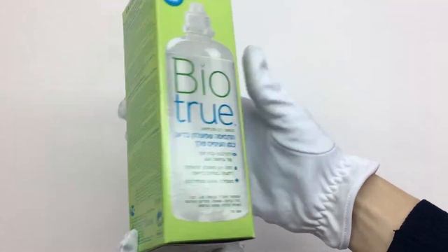 Многофункциональный раствор “Bio True”для ухода за мягкими контактными линзами , объём 300 мл.