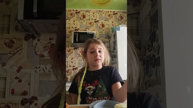 Первый раз готовлю сама на видео
