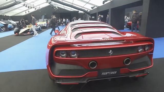 Spécial FAI2019: le concept car SP38 de Ferrari