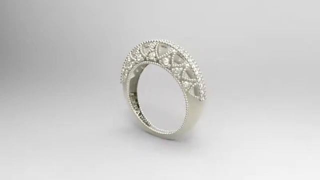 L.Trapp Jewelry Diamond Tiara Ring