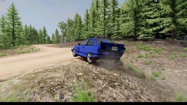 BeamNG.Drive Rallying Bmw M3 e36