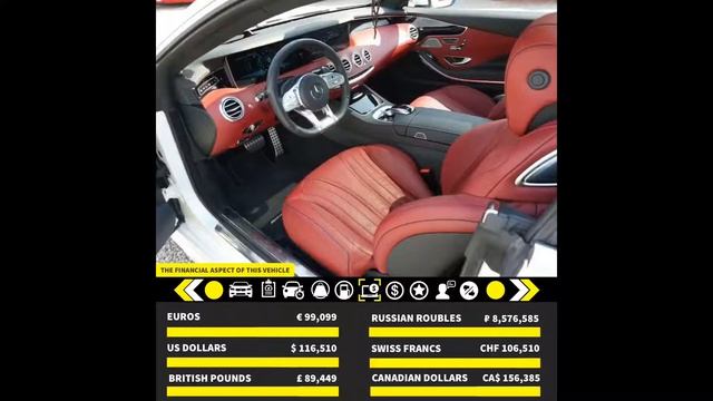 2017 Mercedes-Benz S560 Coupe Specification, Price And Performance Stats Slideshow (No Commentary)