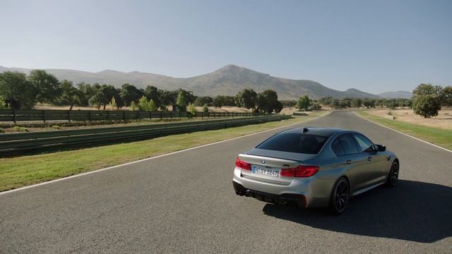 The BMW M5 Competition Exterior Design in Ascari, Spain