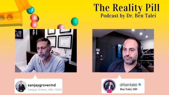 Moving Beyond Stretch Marks with Dr. Sanjay Grover | The Reality Pill Dr. Ben Talei