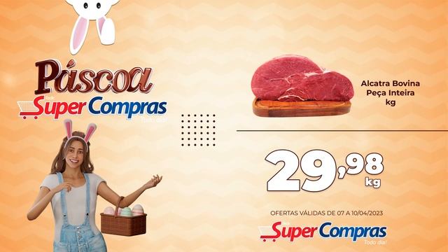 Vem conferir as ofertas de Páscoa da Rede Super Compras!