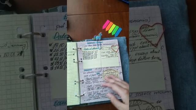 Конспекты, или как я веду рабочую тетрадь в Венгрии