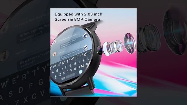 Smartwatch LEMFO LEM X Android 7.1 4G LTE MTK6739
