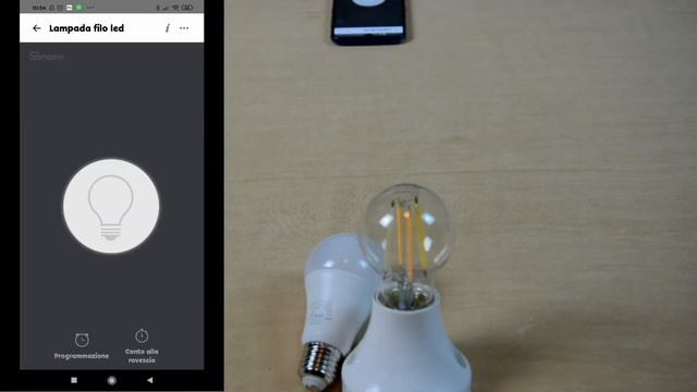 Sonoff Wi-Fi Smart LED Bulb E27 Filo LED , E27 Normal LED Wifi , Alexa , Google home.