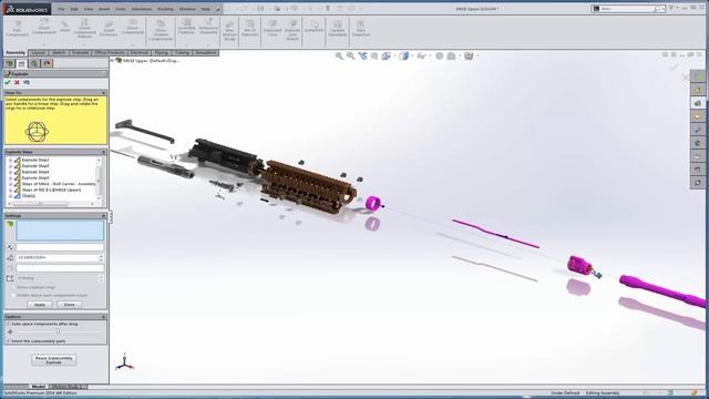 SOLIDWORKS - Explode View Animation & Video