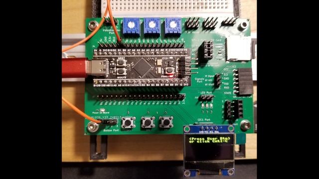 STM32F411 Base Board Demo