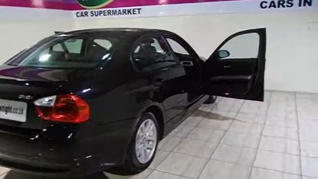 BMW 3 Series- exterior & interior tour of a  07 plate 318i 2.0i SE 4dr