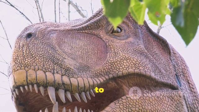 The dinosaurs world, World of dinosaurs, wonderful creatures, exotic birds,