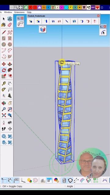 SketchUp_Plugins_Fredo6_ FredoScale_BoxTwisting_TrueBend#Shorts