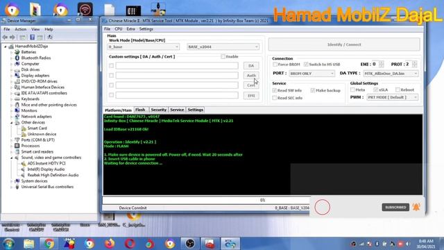 infinix Samart HD X612B Google Account Reset / Infinix x612b smart HD Frp unlock done with CM2 2021