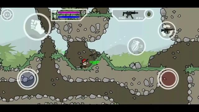 Mini Militia : Doodle Army 2 gameplay with hindi song