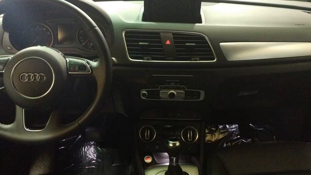 2016 Black Audi Q3 4D Sport Utility #N3394A