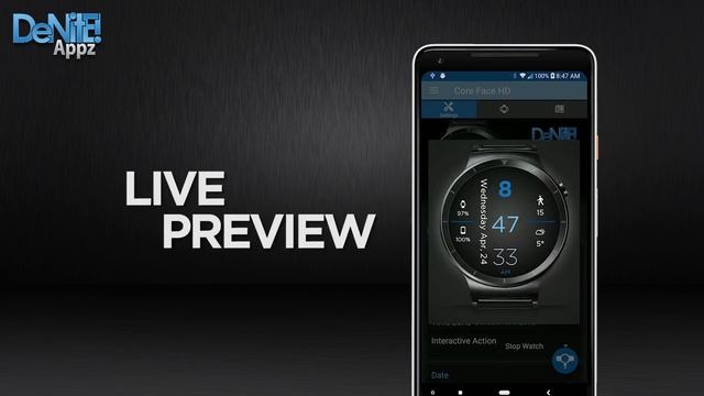 Core Face HD Watch Face, Widget & Live Wallpaper