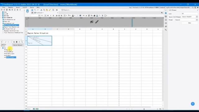 FineReport 11.0 Basics Tutorial - Chapter4_ General Report Example