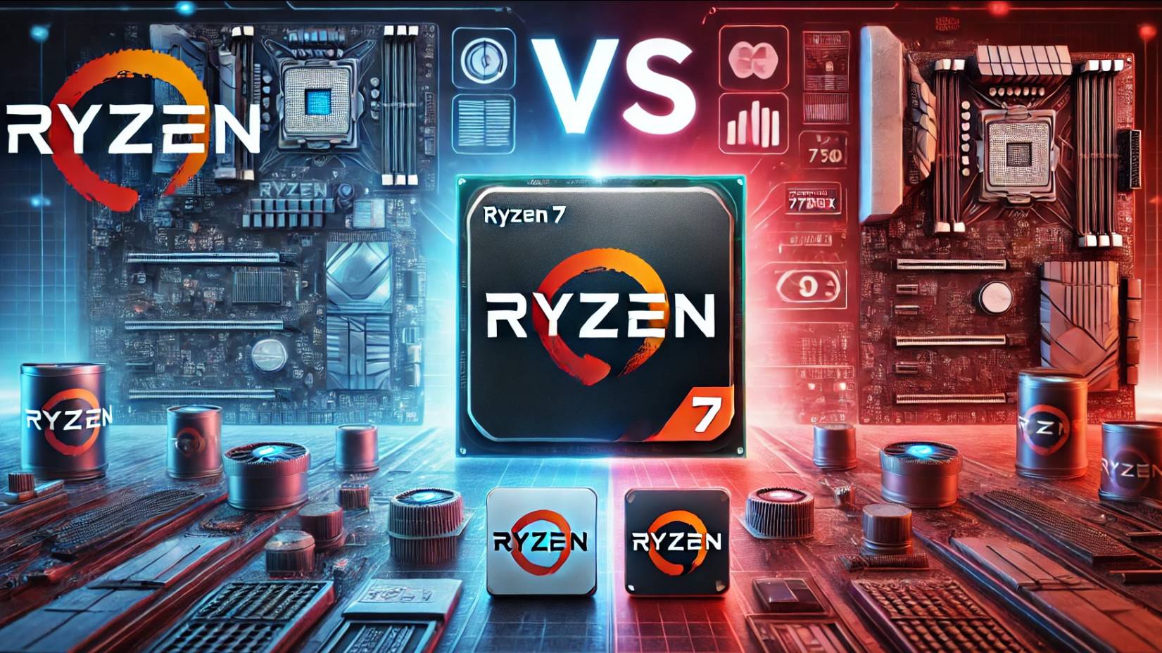 Тестирование 5700x3d vs 7700x