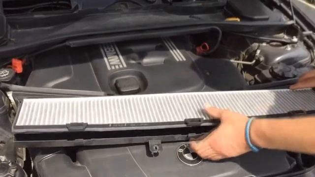 BMW E90 E91 E92 E93 Schimbare Filtru Polen Habitaclu