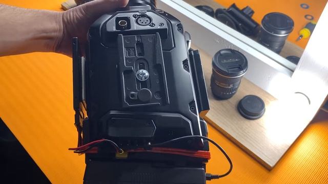 How to mount Ursa Mini camera Vertically for less than $5 DIY