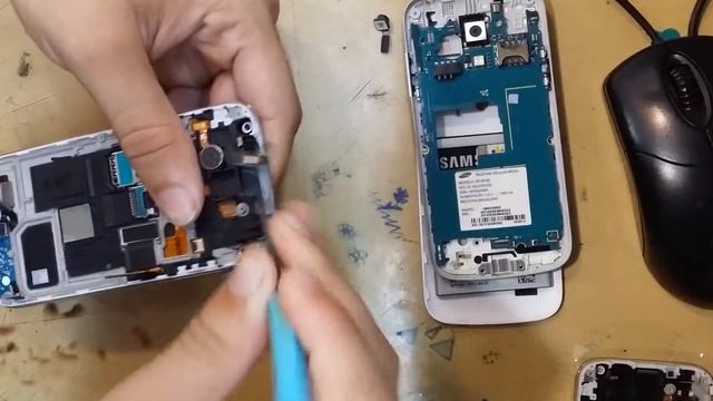 Desmontando Galaxy S4 Mini GT-i9192 Troca display Touchscreen