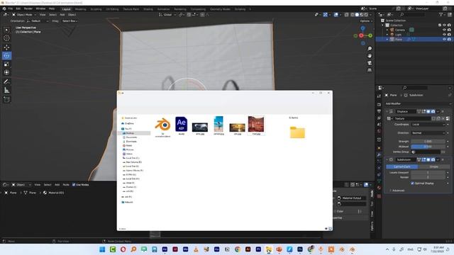 Image to 3d Mesh in Blender | Depth Map