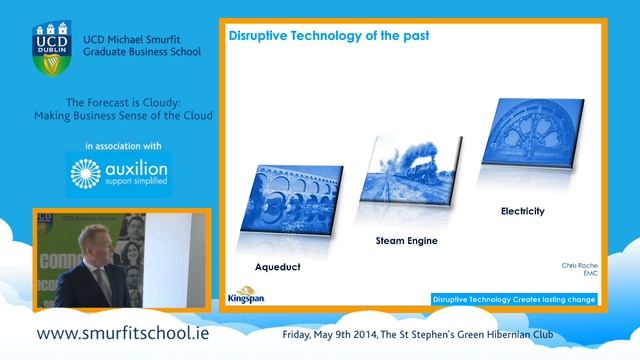 UCD MBA Alumni Association Speaker Series - John Shaw, CIO, Kingspan