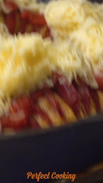 Tasty Salami Stuffed Potatoes #shorts