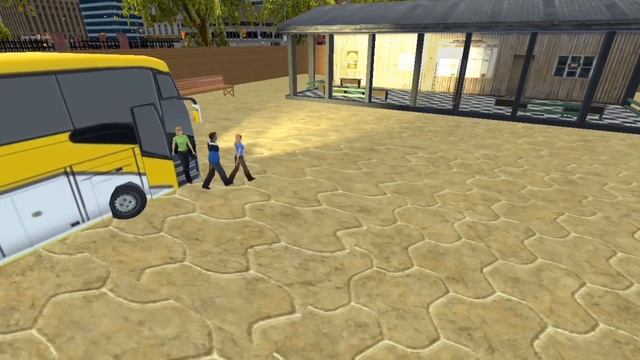 Public Transport Bus Driver Simulator! Bus Simulator Vietnam: Bus Game Android Gameplay