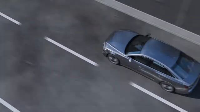 Animation Audi A6 Dynamic all-wheel steering