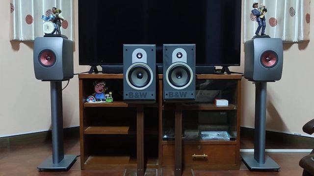 KEF LS50 Wireless II with TIDAL sound test.