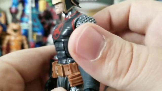 Marvel Legends Avengers Infinity War Black Knight Cull Obsidian BAF Wave Unboxing and Review