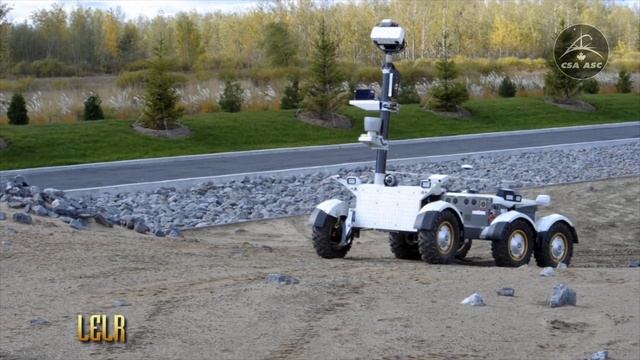 Canadian Space Agency Moon and Mars rover prototypes