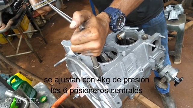 Armado de motor vw kombi bóxer 1.6| Air-cooled engine