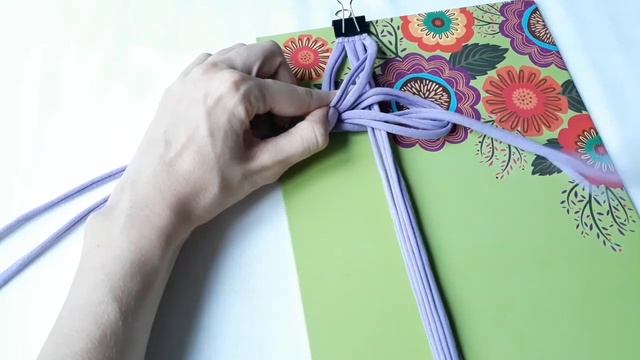 Плетеная ручка для сумки из трикотажной пряжи