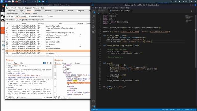 Lab #7 Weak isolation on dual-use endpoint