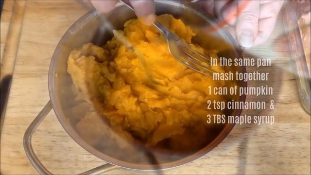 Quick Fall Dessert Recipe 🍂 Pumpkin Spice Pudding & Maple Apple Topping