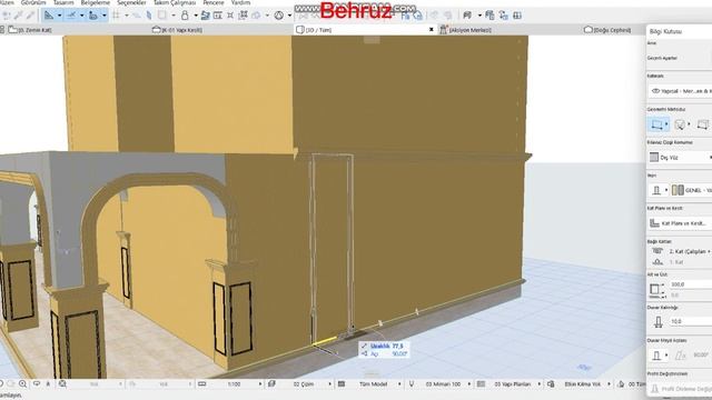 Small secrets in exterior design in Archicad