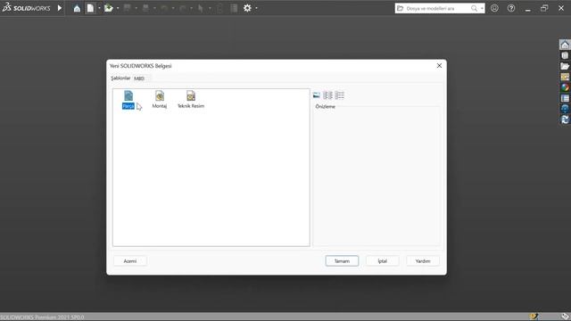 SOLIDWORKS TASARIM 12