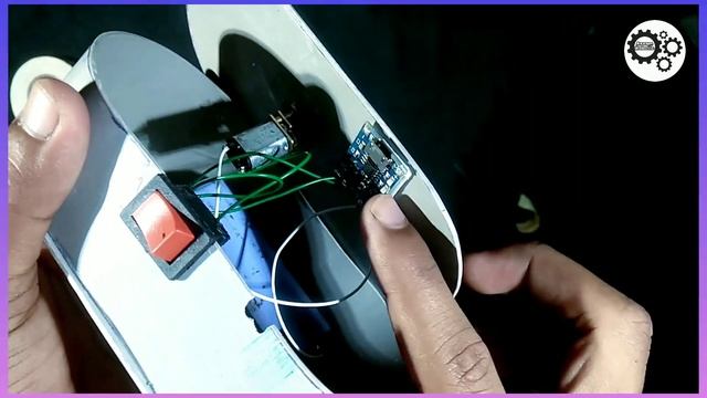 How to make 360° rotate mini table fan || New idea || Assam Robotic