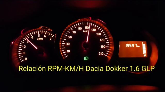 Dacia Dokker 1.6 GLP 2017 Prueba RPM @Groupe_Renault